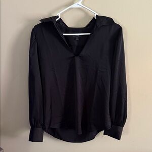 J. Crew Elegant Black Blouse